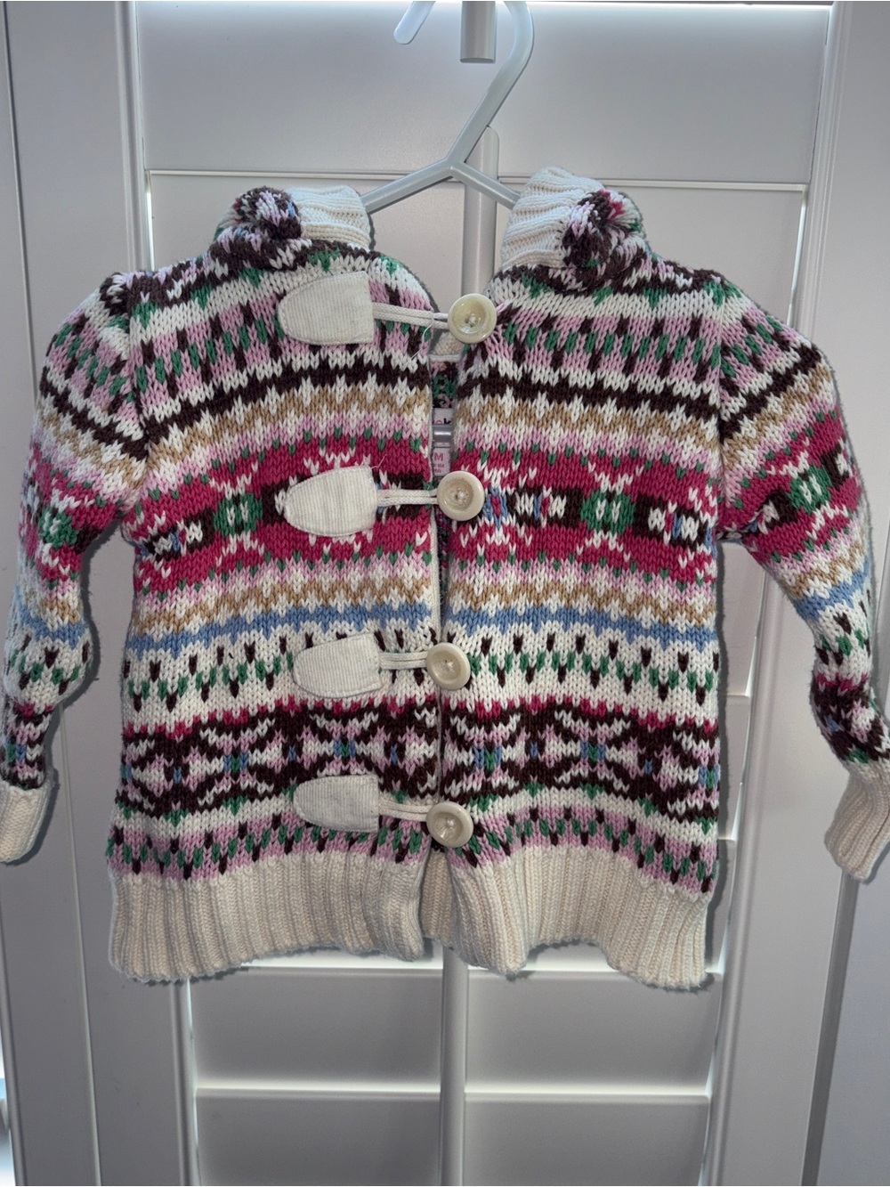Girl’s Sweater Jacket Size: 12M